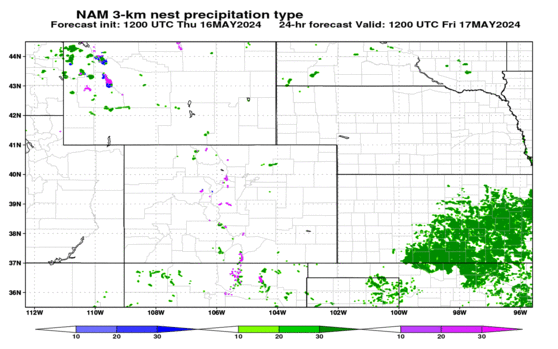 NAM nest precipitation type (click image for animation)