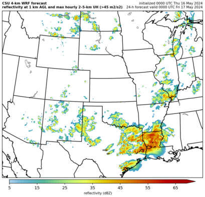 Simulated reflectivity (full domain) (click image for animation)