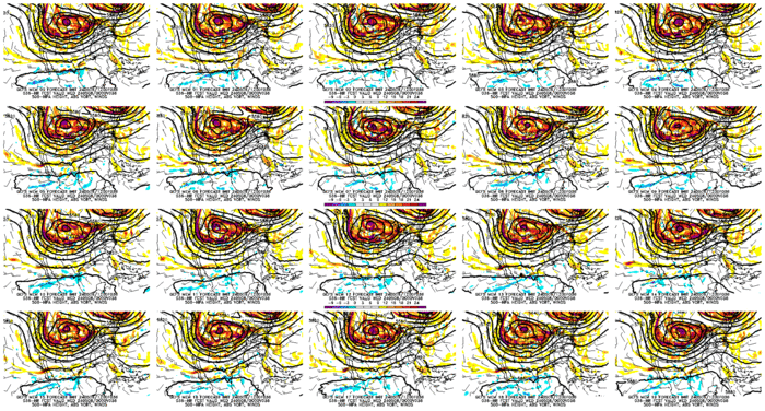 GEFS postage stamps: 500-mb heights, vorticity, and winds (click image for animation)