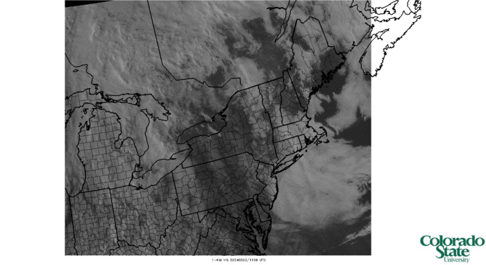 Northeast 1-km visible satellite imagery (click image for animation)