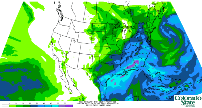 NAM precipitable water (click image for animation)