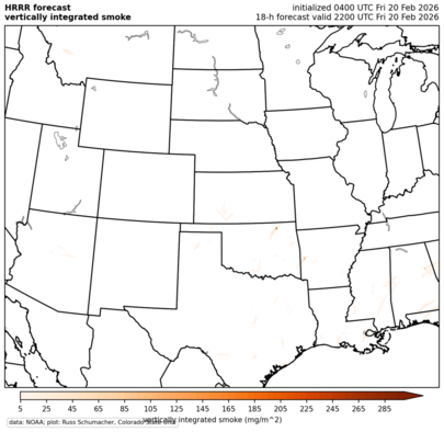 HRRR vertically integrated smoke (click image for animation)