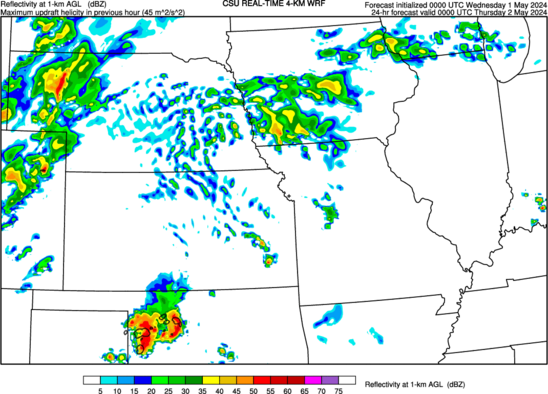 Simulated reflectivity (zoom) (click image for animation)